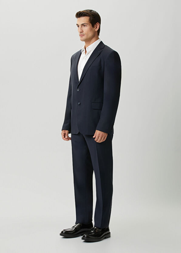 Beymen Club Navy Blue Wool Suit - 4