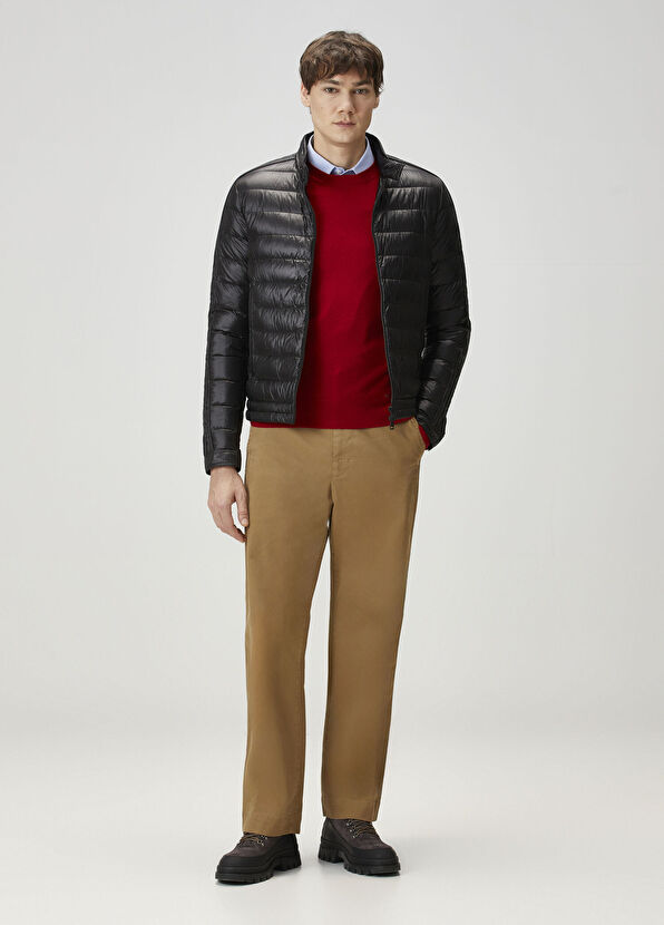 Jacobus Siyah Puff Mont - Görsel 3