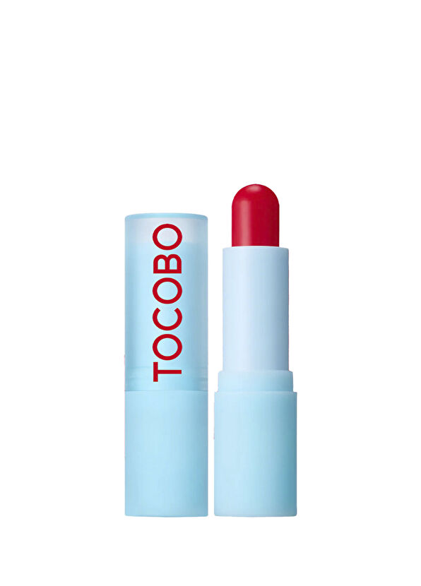 Tocobo Glass Tinted 011 Flush Cherry Peeling Etkili Parlatıcı Lip Balm 19 gr - 1