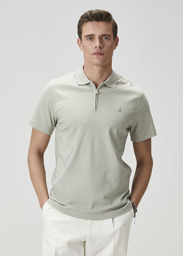 Beymen Club Comfort Fit Green Polo T-Shirt - 1