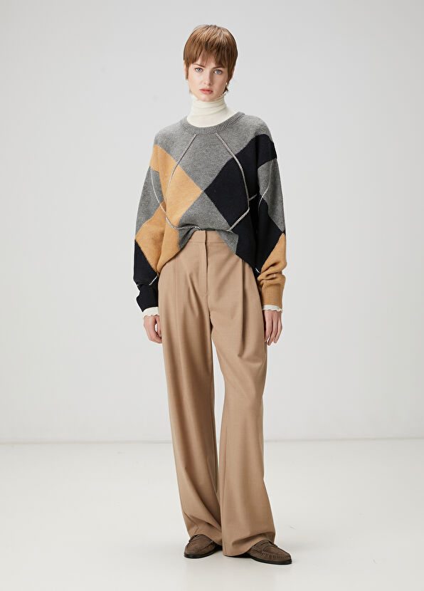 Beymen Club Camel Hair Pants - 1