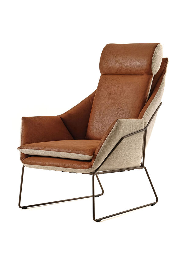 Sürton Kafes Kahverengi Krem Taba Berjer - 4