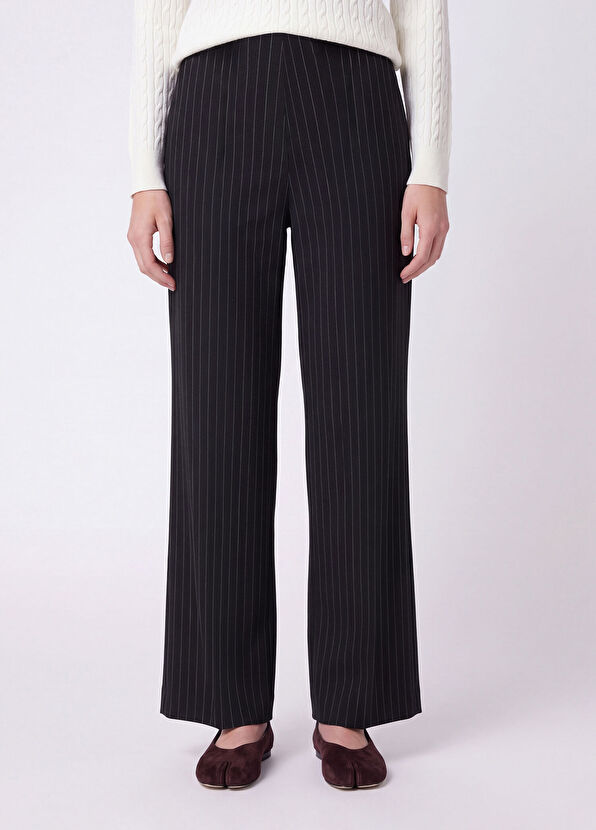 Beymen Club Navy Blue Striped Pants - 2