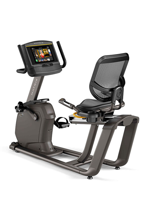 Matrix Fitness R30 / XER Siyah Yatay Bisiklet - 1
