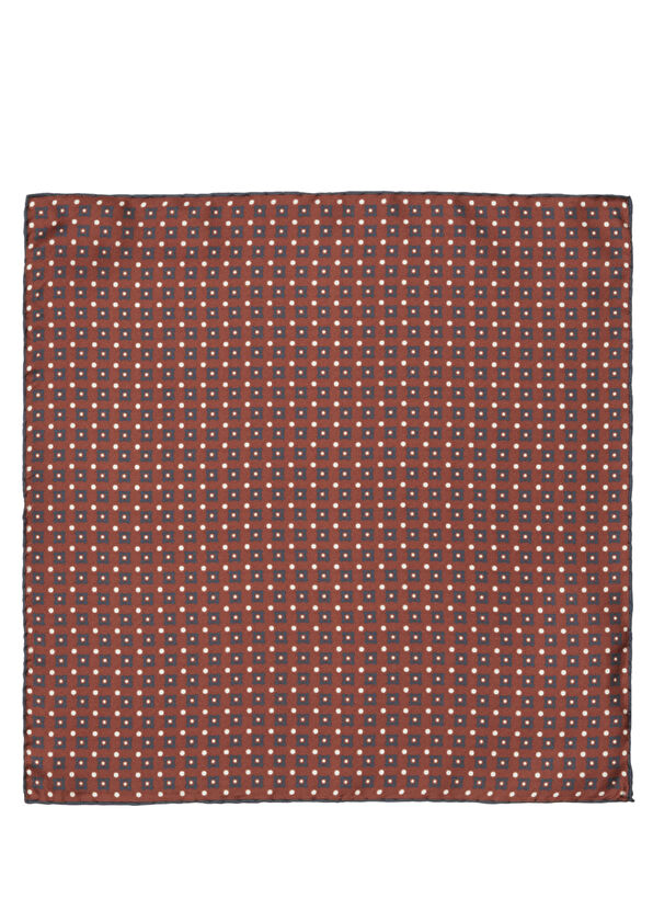 Beymen Club Bordo İpek Poşet Mendil - 1