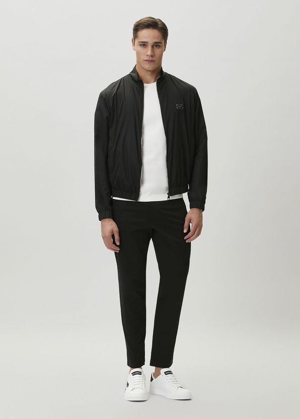 Dolce&Gabbana Black Waist Corded Pants - 1