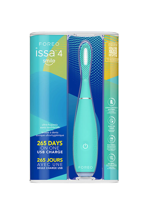 Foreo İssa 4 smile Summer Sky Şarjlı Diş Fırçası - 2