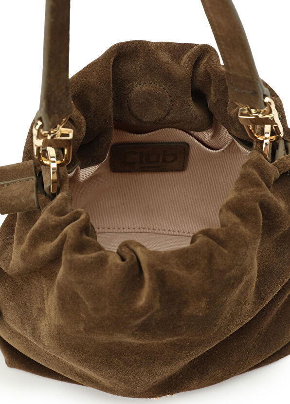 Beymen Club Brown Women's Suede Bag - 4