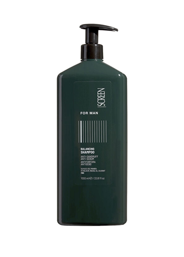 Screen Hair Care Balancing Shampoo for Oily and Dandruff Scalp 1000 ml - 1