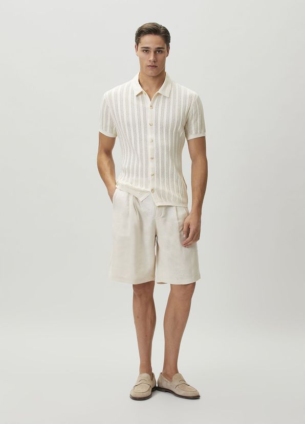 John Varvatos Ferone Kırık Beyaz Triko - 2