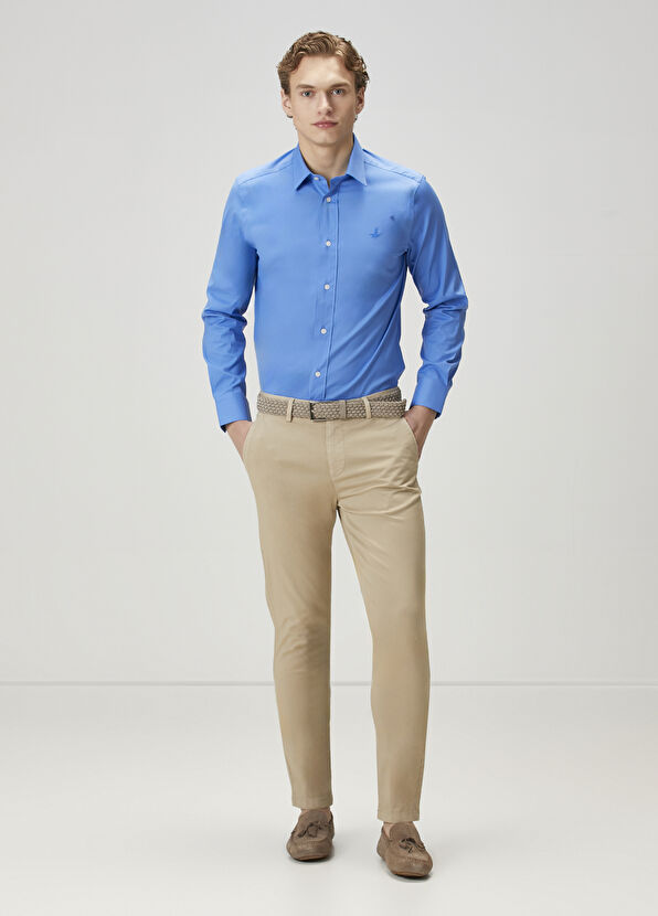 Beymen Club Comfort Fit Mavi Gömlek - 3