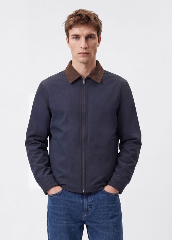 Beymen Club Dark Brown Micro Suede Reversible Jacket - 2