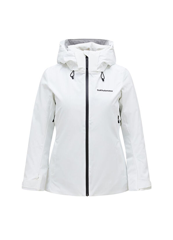 Peak Performance Anima White Women's Snowboard Ski Jacket - 1