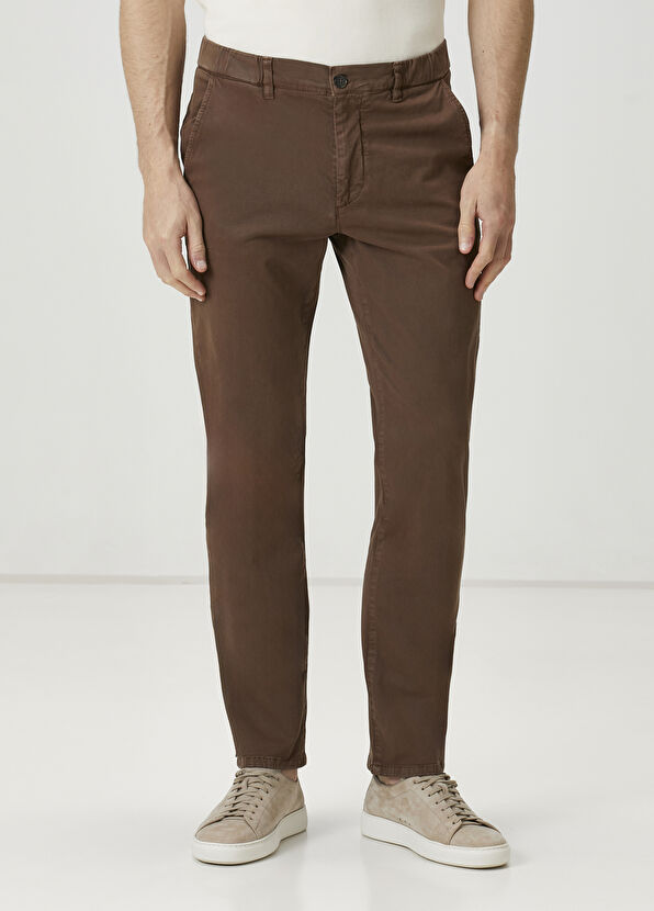Beymen Club Brown Organic Cotton Sports Pants - 2