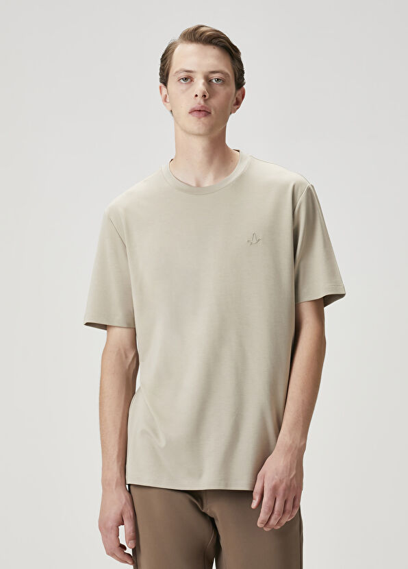 Beymen Club Relax Fit Bej T-shirt - 1