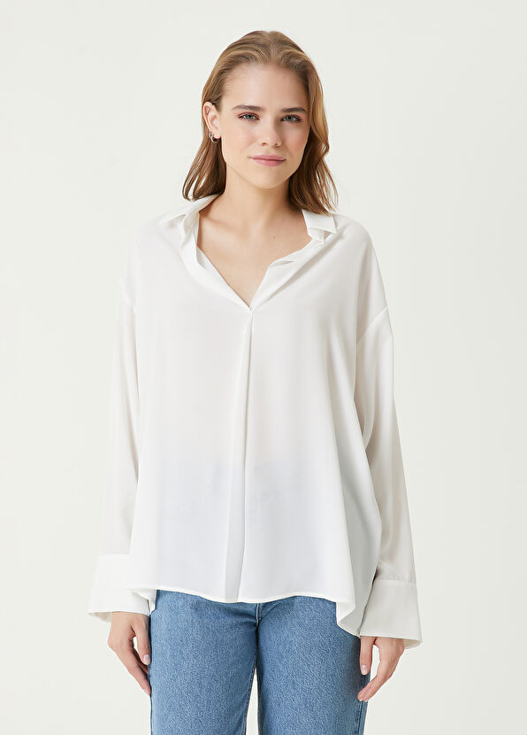 Beymen Club Off White Blouse - 1