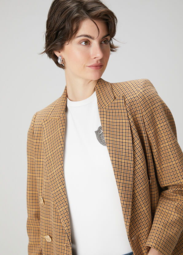 Beymen Club Kırık Beyaz Taşlı T-shirt - 4