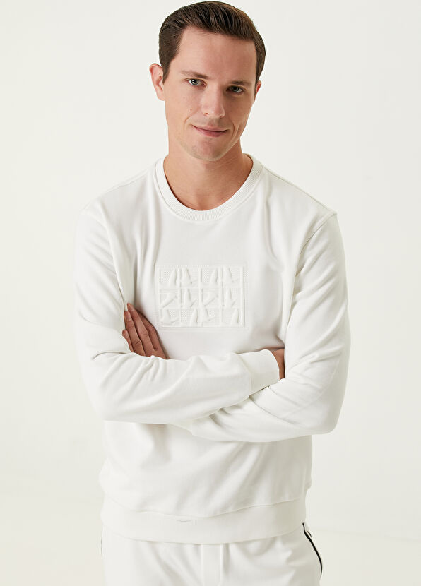 Beymen Club Beyaz Sweatshirt - 2