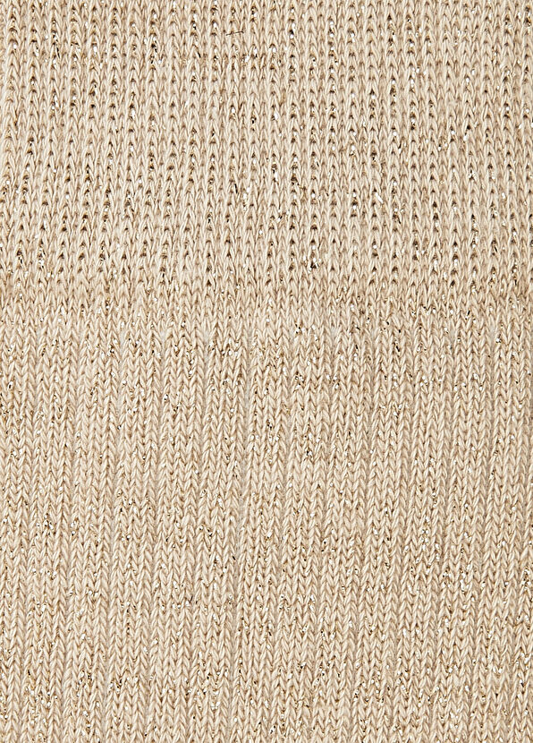 Beymen Collection Gold Bej Kadın Simli Çorap - 2