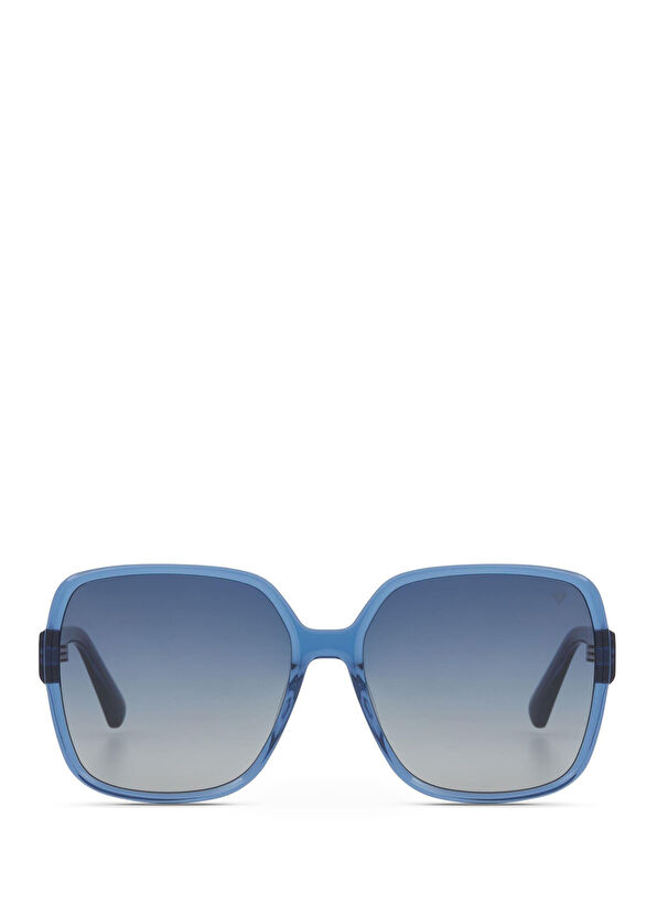 Blancia Milano BC 1383 C3 Şeffaf Mavi Asetat Kadın Güneş Gözlüğü - 2