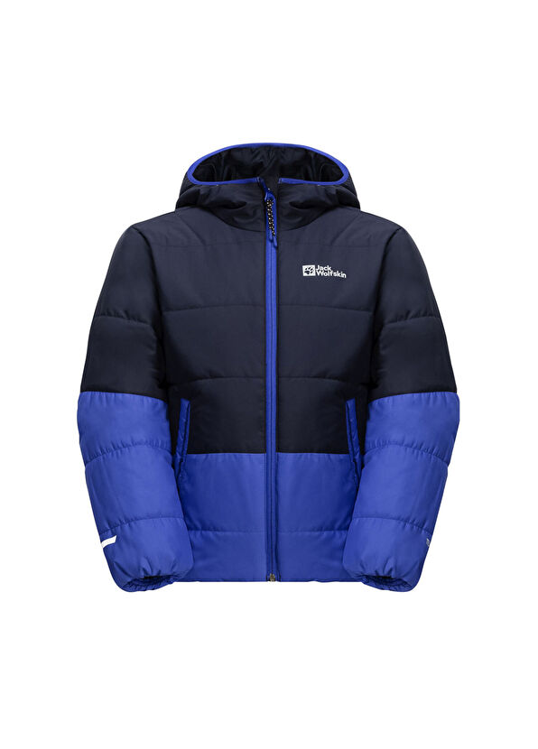Jack Wolfskin Two Hills İns Jacket Lacivert Unisex Çocuk Mont - 1