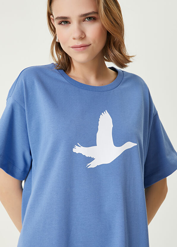 Beymen Club Blue Striped Mini Dress - 2