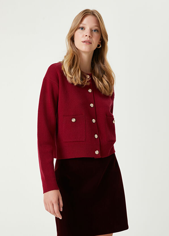 Beymen Club Bordo Hırka - 4