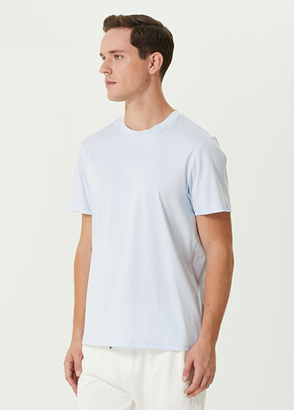 Mavi Basic T-shirt Beymen Club Mavi Basic T-shirt - 4