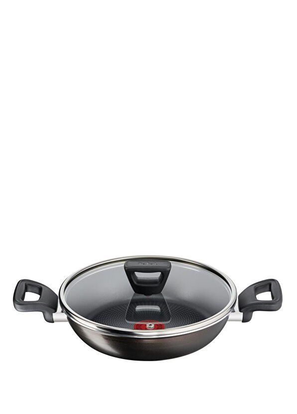 Tefal Titanyum 2X XL Difüzyon Tabanlı Kapaklı Sahan 24 cm - 1