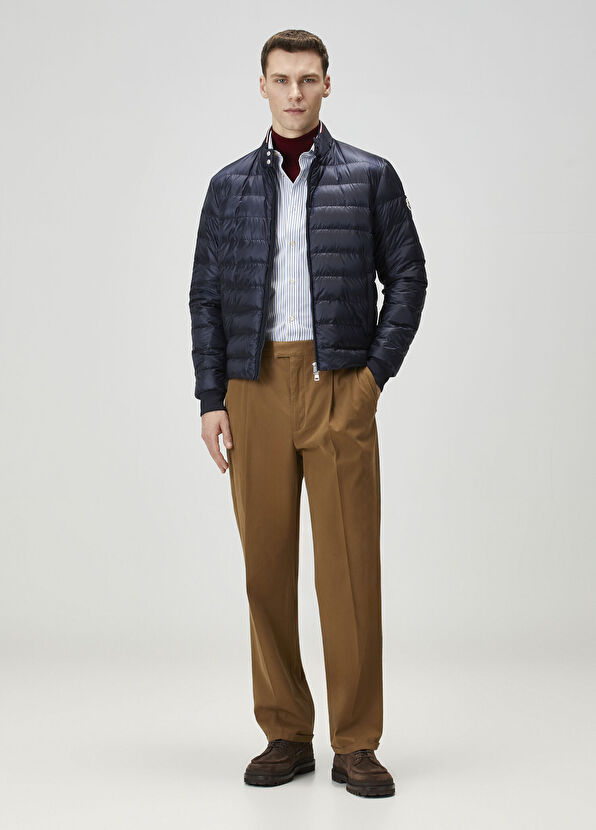 Lacivert Puff Mont - Görsel 3