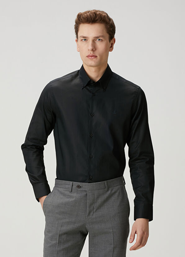 Beymen Club Comfort Fit Black Shirt - 1