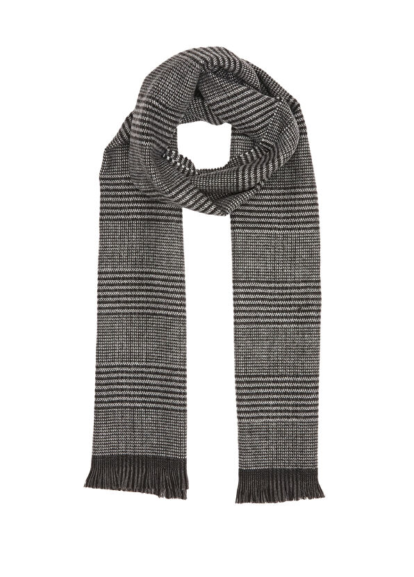 Beymen Club Grey Men's Scarf - 2