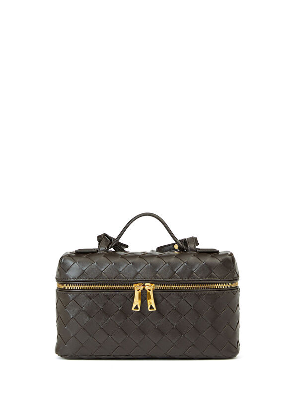 Bang Bang Koyu Kahverengi Kadın Deri Çanta - Görsel 2