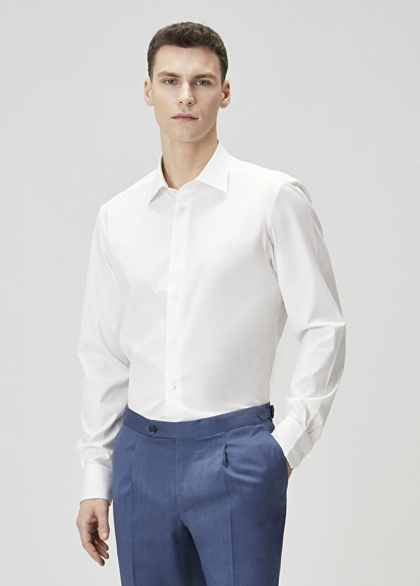 Zegna Beyaz Gömlek - 1