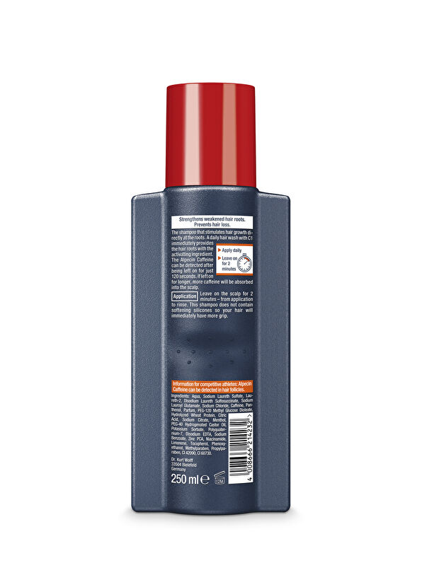 Alpecin C1 Kafeinli Dökülme Karşıtı Şampuan  250 ml - 4