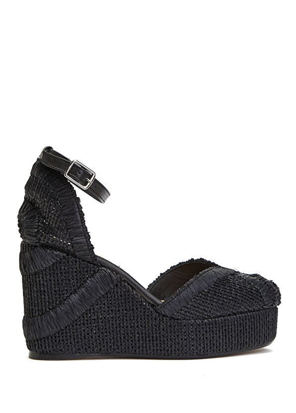 Siyah Kadın Espadril - Görsel 2