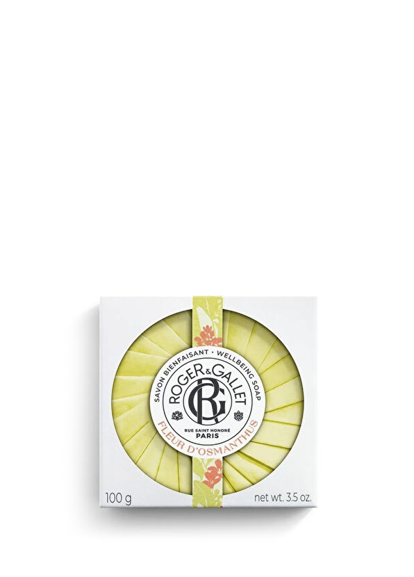 Roger&Gallet Fleur D'Osmanthus Doğal Osmanthus Özü Kalıcı Ferah Koku Katı Sabun 100 gr - 1