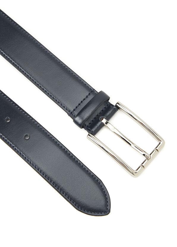 Beymen Club Lacivert Erkek Deri Kemer - 2