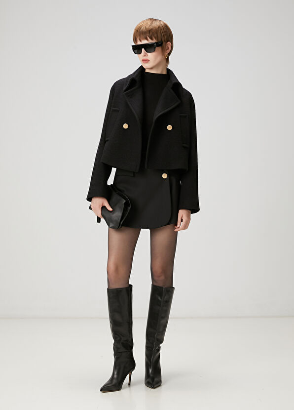 Beymen Club Black Shorts Skirt - 2