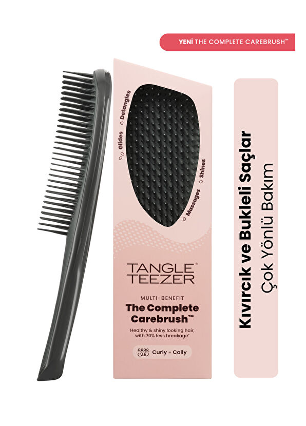 Tangle Teezer Complete Carebrush Antrasit Kıvırcık ve Bukleli Saçlar için Saç Fırçası Tarak - 2