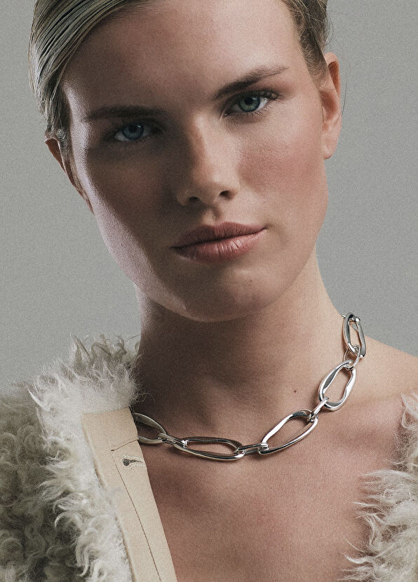 Louur Eos 925 Ayar Gümüş Unisex Kolye - 3