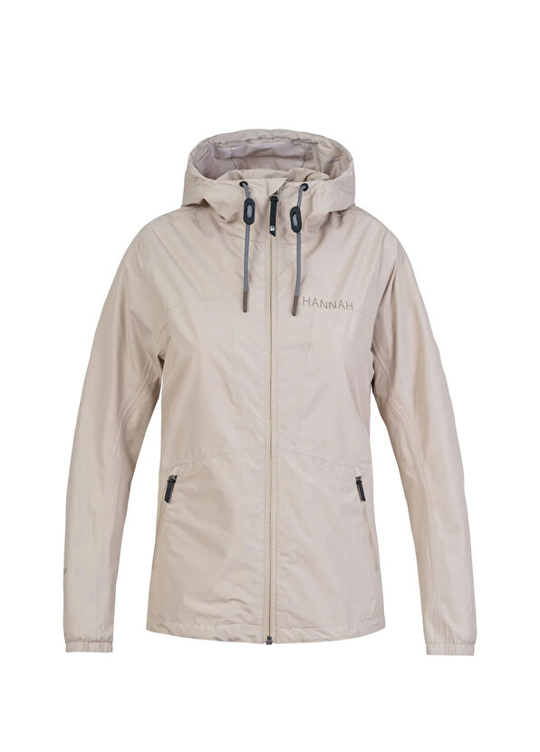 Hannah Goldie Oxford Tan Kapüşonlu Kadın Outdoor Ceket - 1