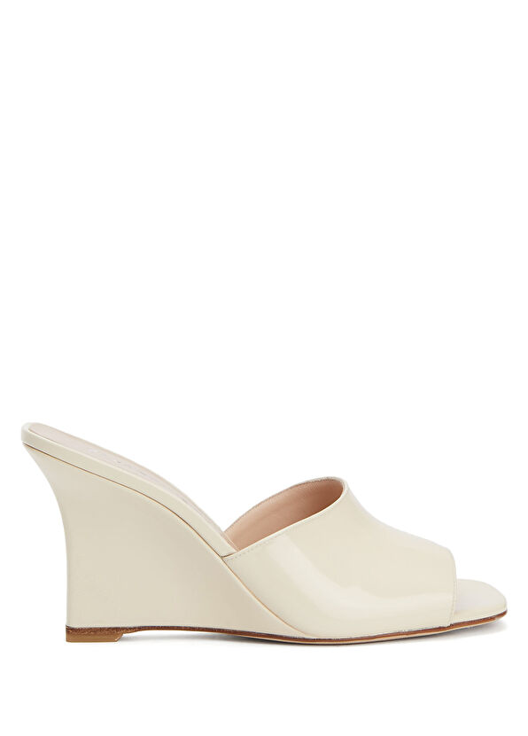 Stuart Weitzman Vinnie Ecru Women's Slippers - 1