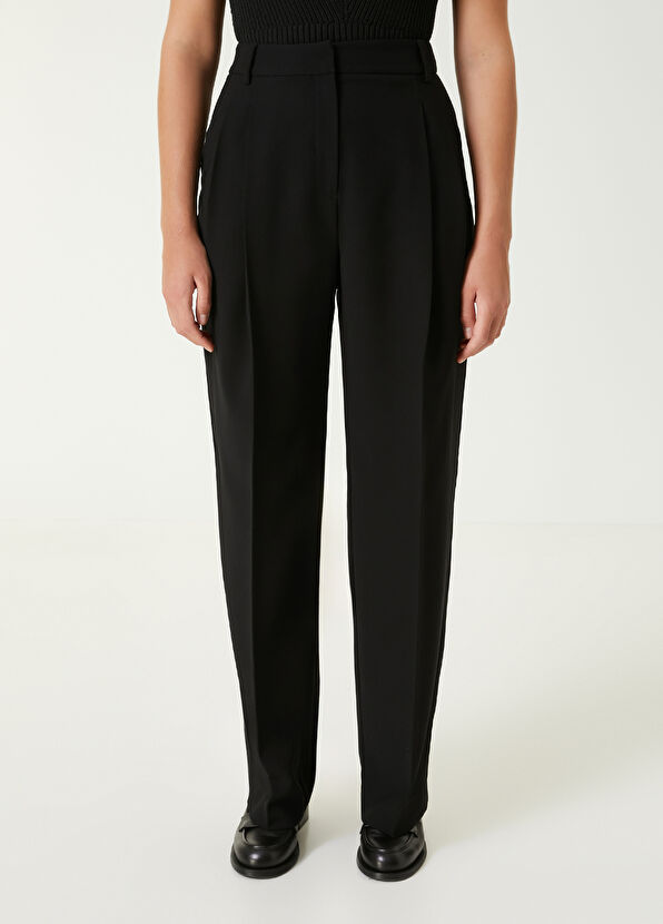 Beymen Club Black Crepe Palazzo Pants - 4
