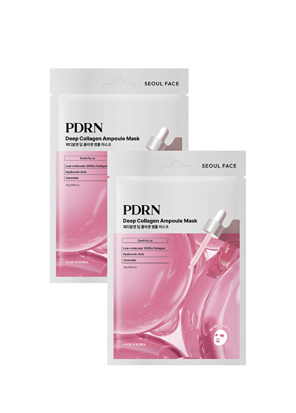 Dermal Seoulface Salmon DNA PDRN Barrier Strengthening Moisturizing Ampoule 2-Pack Korean Mask 23 g - 1