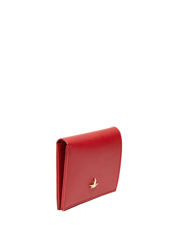 Beymen Club Kırmızı Kadın Deri Cüzdan - 2