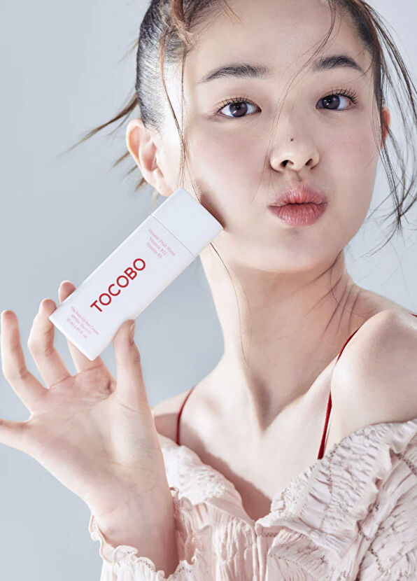 Tocobo Vita Tone Up Sun Cream SPF50+ PA++++ Ton Eşitleyici Vegan Güneş Koruyucu Krem 50 ml - 2