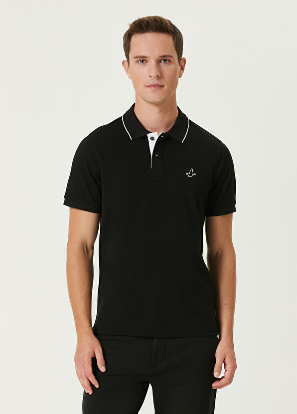 Beymen Club Slim Fit Siyah Polo Yaka T-shirt - 1