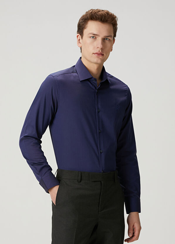 Beymen Club Comfort Fit Lacivert Gömlek - 2