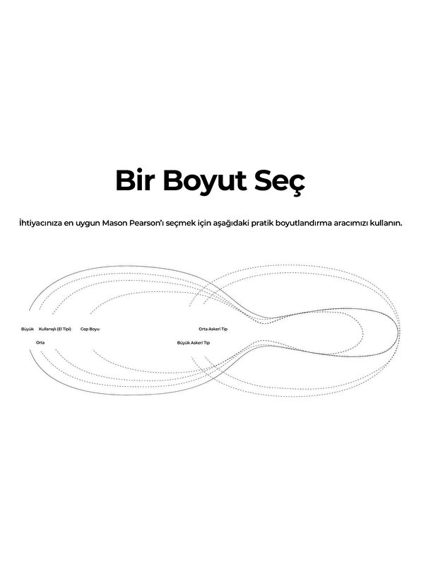 Mason Pearson Large Extra Boar Bristle B1 Ivory Geniş Saç Fırçası - 2